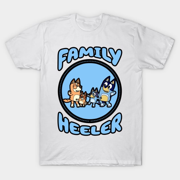 Family Heeler II T-Shirt by Gunung Sambojorka